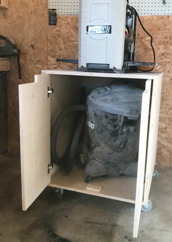 DIY Mobile Tool Cart from a single sheet of plywood and a few tools!