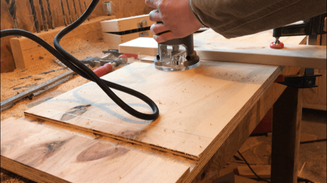 Wood shop router projects