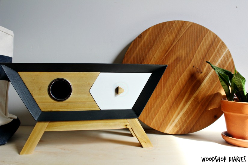 wooden speaker box