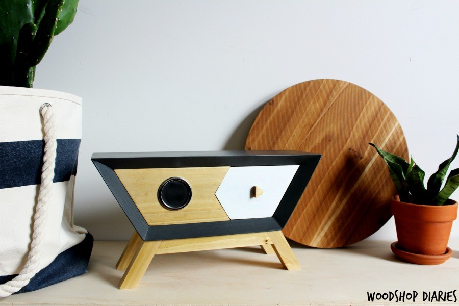 How to create a retro wireless DIY Bluetooth wooden speaker box