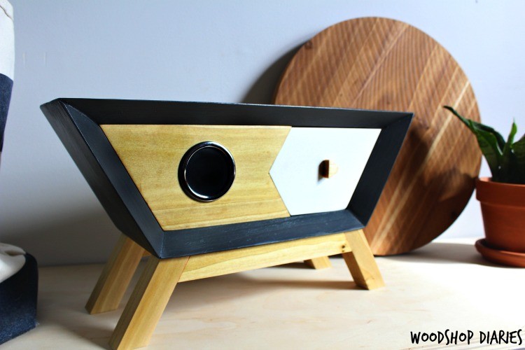 How to build a retro wooden DIY Bluetooth Speaker box 