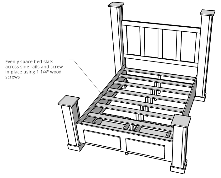 Diy Storage Bed Printable Woodworking Plans And Video Tutorial