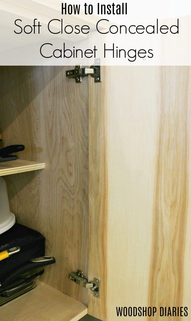 How to Install Concealed Hinges Pin Diaries