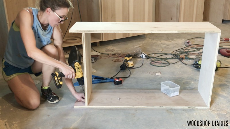 How To Build A Diy Upper Kitchen Cabinet Carcass Woodshop Diaries