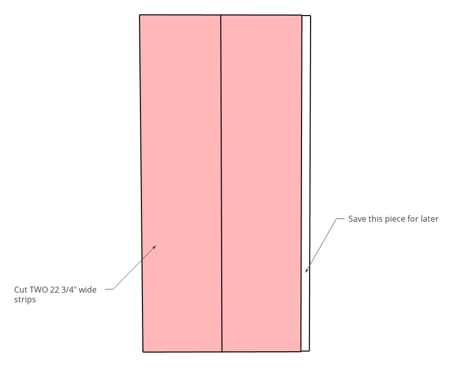 Plywood cut diagram for DIY base cabinets