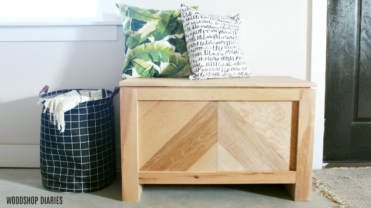 How to Build a DIY Hope Chest in 5 Steps {FREE PLANS!}
