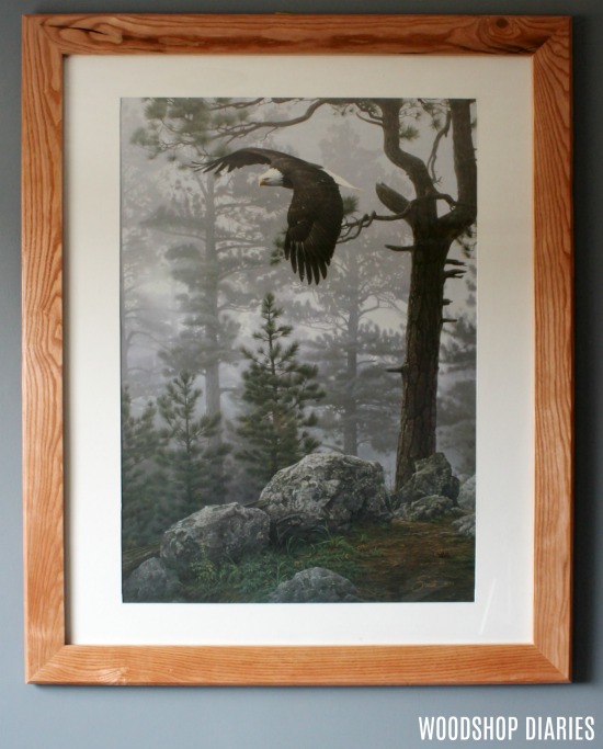 Custom DIY Picture Frame Make it Any Size You Need