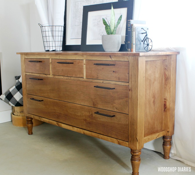 Build Your Own Diy Dresser Step By, Tall Dresser Building Plans
