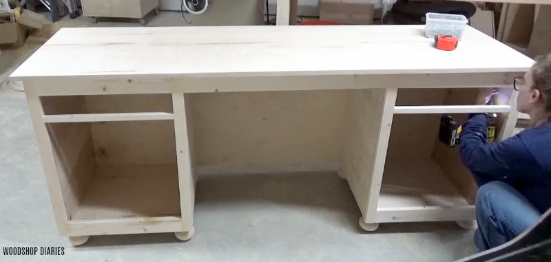 Diy Storage Desk For Home Office, Diy Desk Ideas With Drawers
