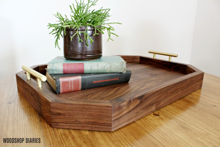 How to make a simple DIY wooden serving tray