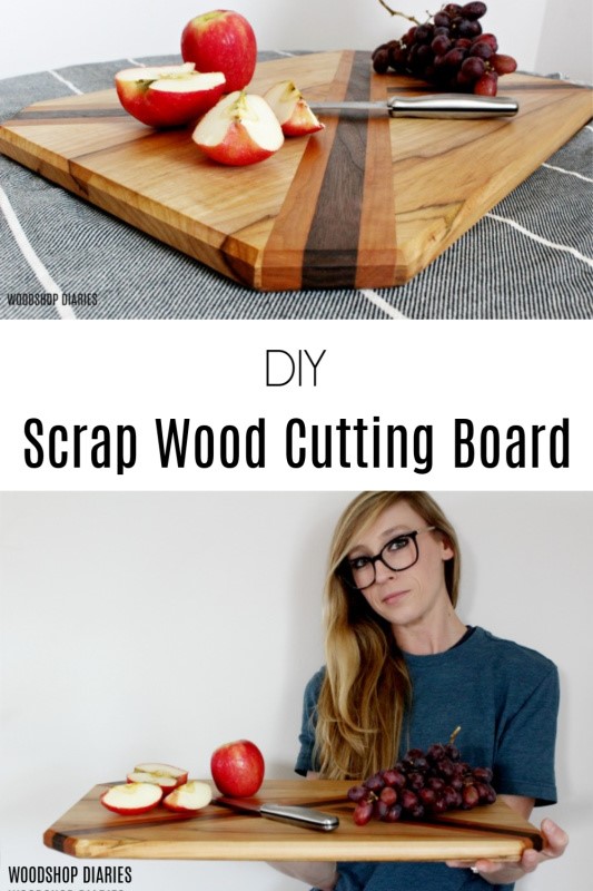 A Ridiculously Thick Cutting Board Out of Scraps! 