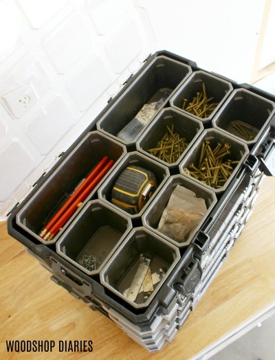 Small parts organizers--gift ideas for dads on the go