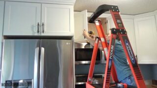 How to Make DIY Cabinet Doors --{Without Fancy Router Bits}