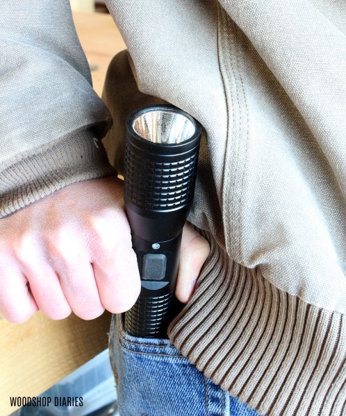 Battery flashlight gift idea for new homeowners