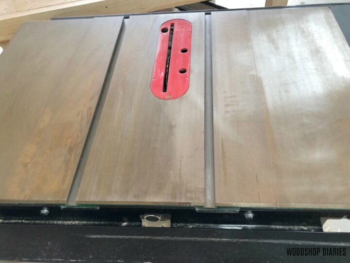 How to Remove Rust From a Table Saw and Protect It