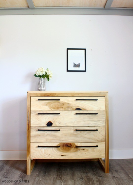 Overall view of entire poplar Modern dresser