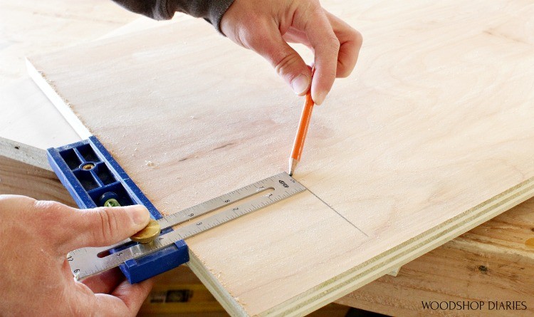 How to make dish drainer board from plywood shelf - Woodworking