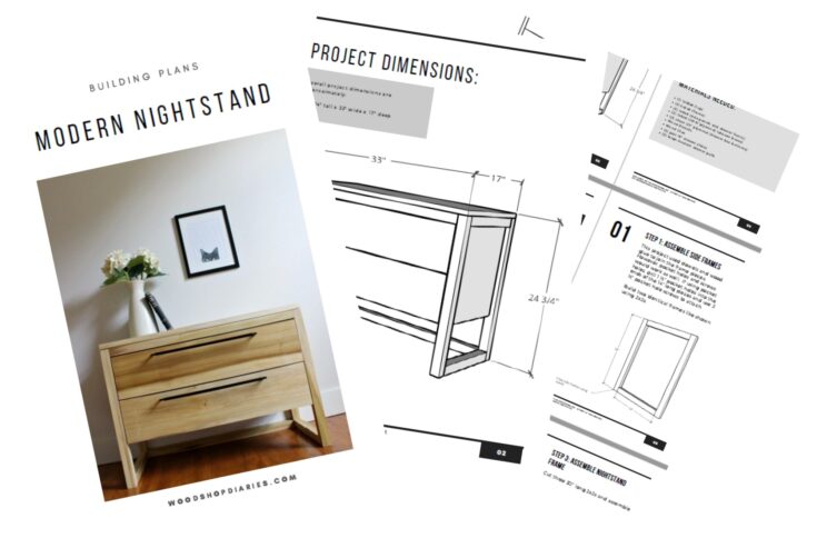 DIY Furniture Plans - Woodshop Diaries