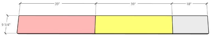 One 2x10x8 cut breakdown