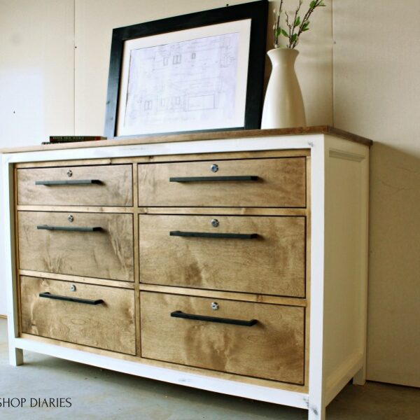 How to Build a Modern DIY Dresser Armoire