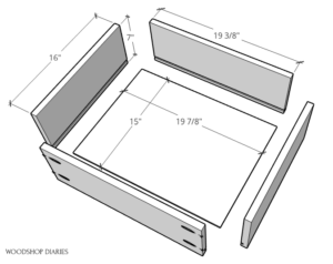 6 Drawer Dresser--{9 Step Building Plans a Video Tutorial!}