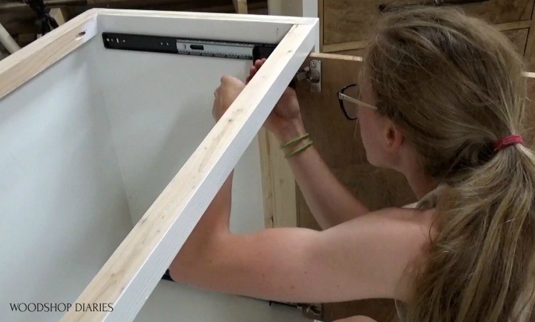 Installing doors onto pocket door slides