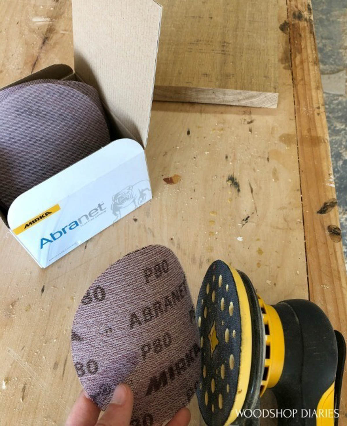 sander and sanding disk