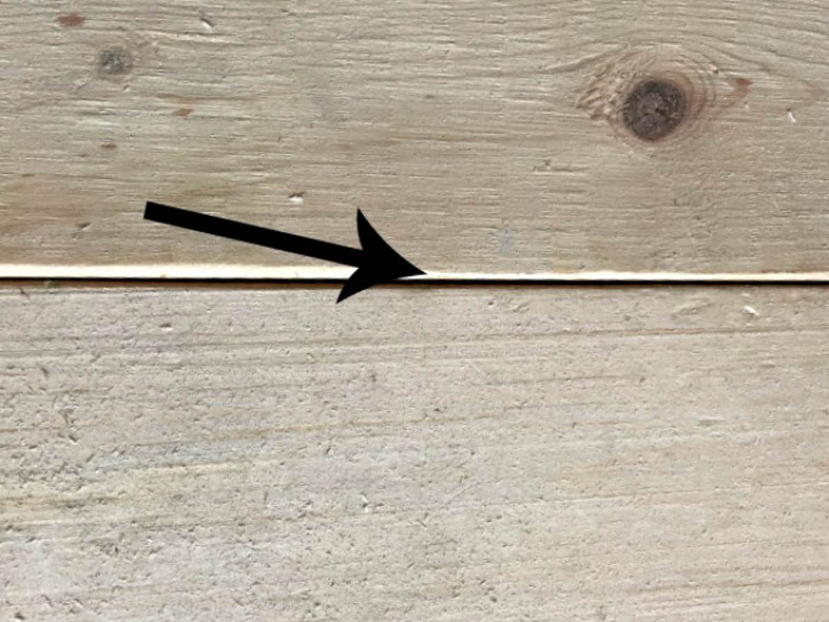 DIY Furniture tips to get smooth joint--rounded edges show large gap