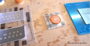 3 Easy DIY Floating Picture Frames {And How to Cut Plexiglass!}