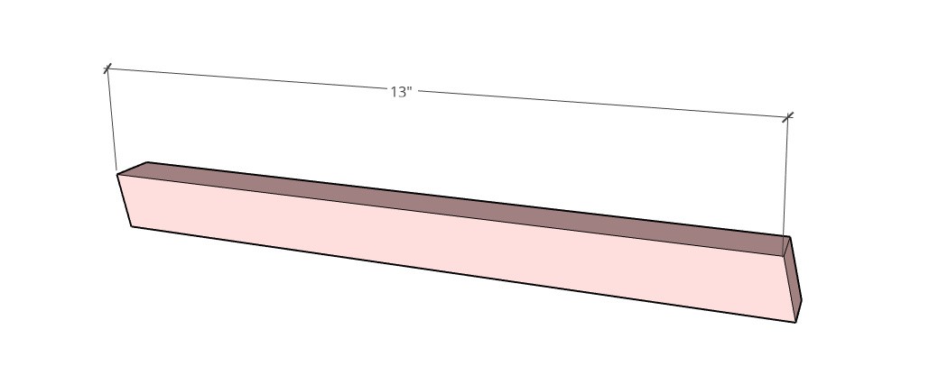 Middle nesting tree shelf corner post diagram