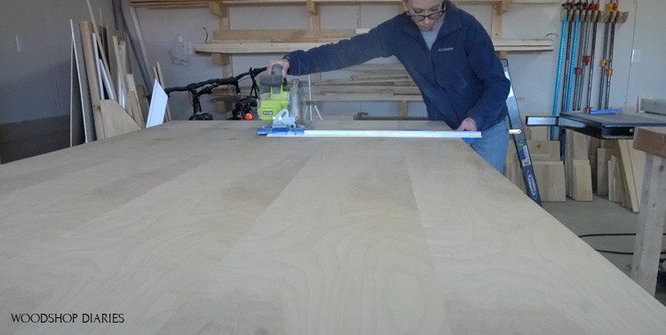 Rip cut to rip cut plywood