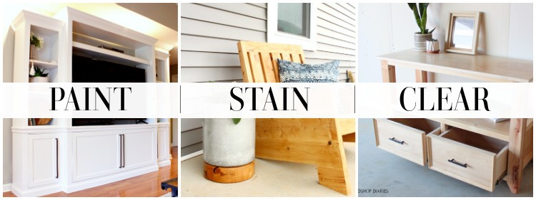 How To Finish Raw Wood Furniture, Best Stain For Wood Shelves