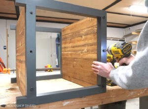 DIY End Table with Shelves--Building Plans Using Basic Tools!