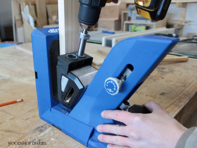 Drill bit drilling out pocket hole plug