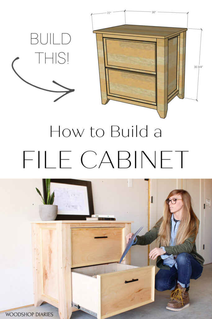 DIY File Plans to Build a Wooden Filing