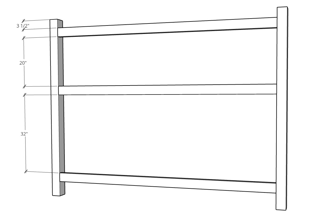 Slat spacing for privacy fence