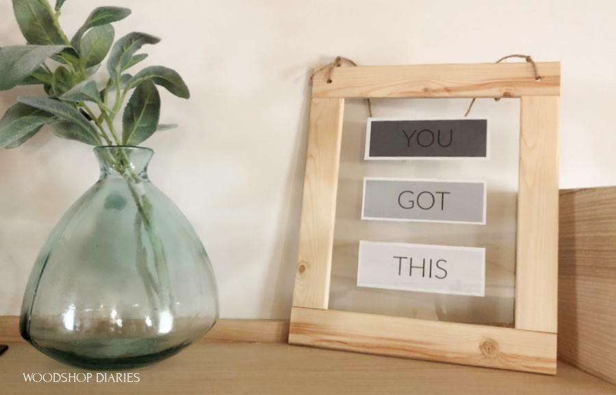 The EASIEST Picture Frame Ever {In 4 Simple Steps!}