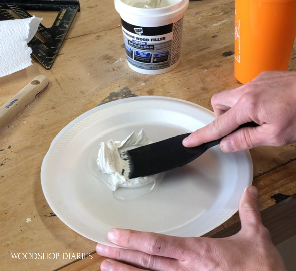 How to Fill Wood Grain Before Painting Great for Painting Oak