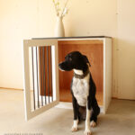 DIY Wooden Dog Crate Cabinet