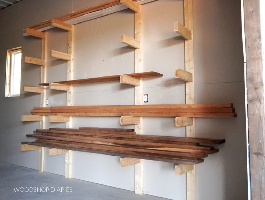 2x4 lumber rack 