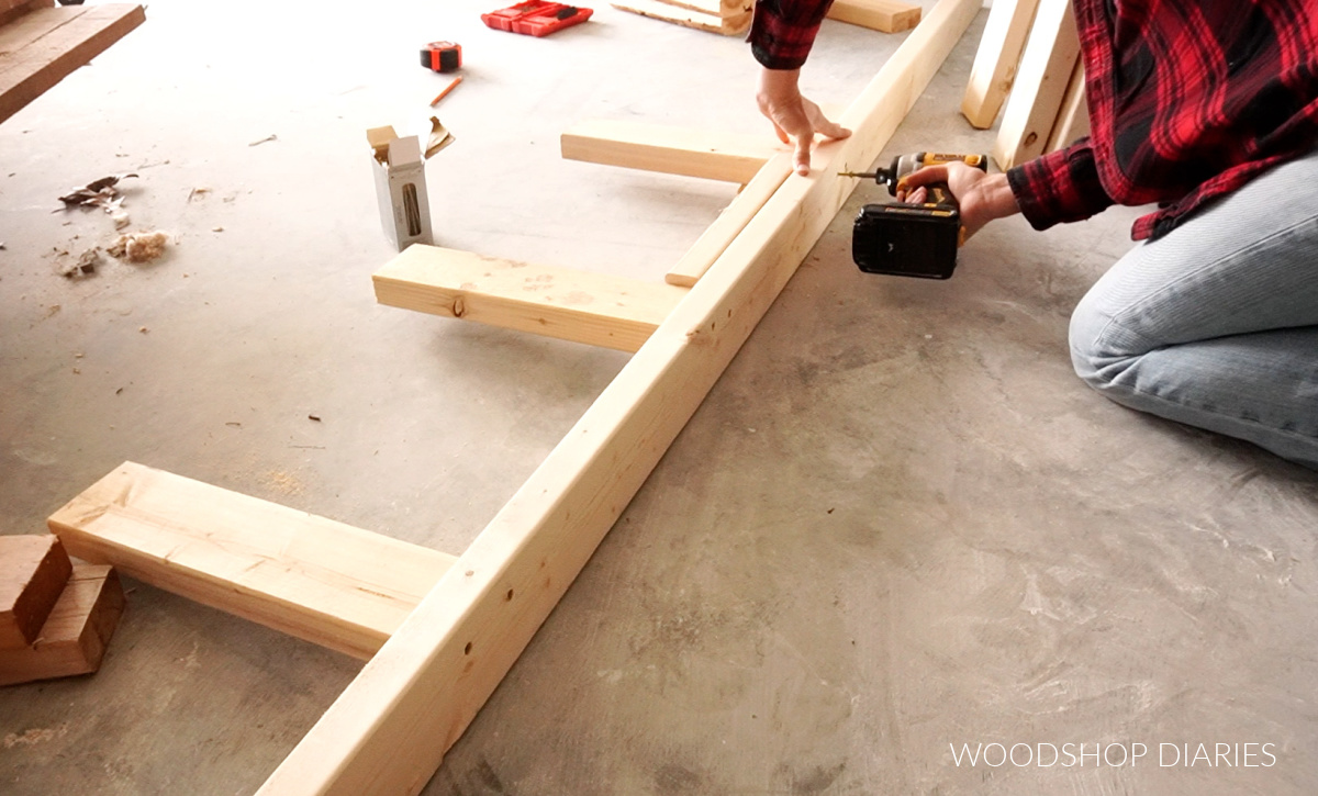 EASIEST DIY Lumber Rack -- Made from Basic 2x4s!