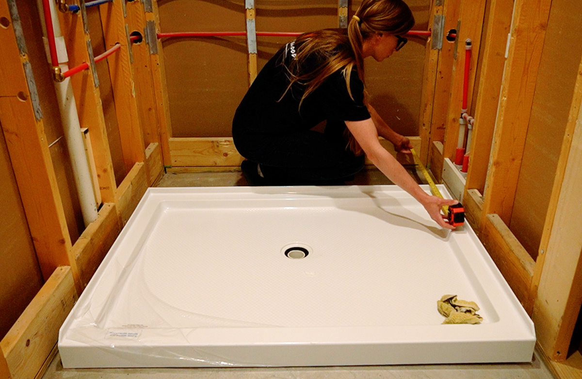 DIY Shower RemodelModern WalkIn Tile Shower