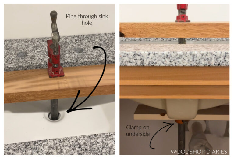How to Install a Granite Countertop on Bathroom Vanity