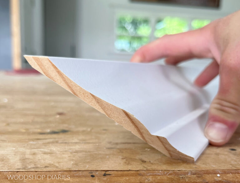 How to Cut Crown Molding Laying Flat
