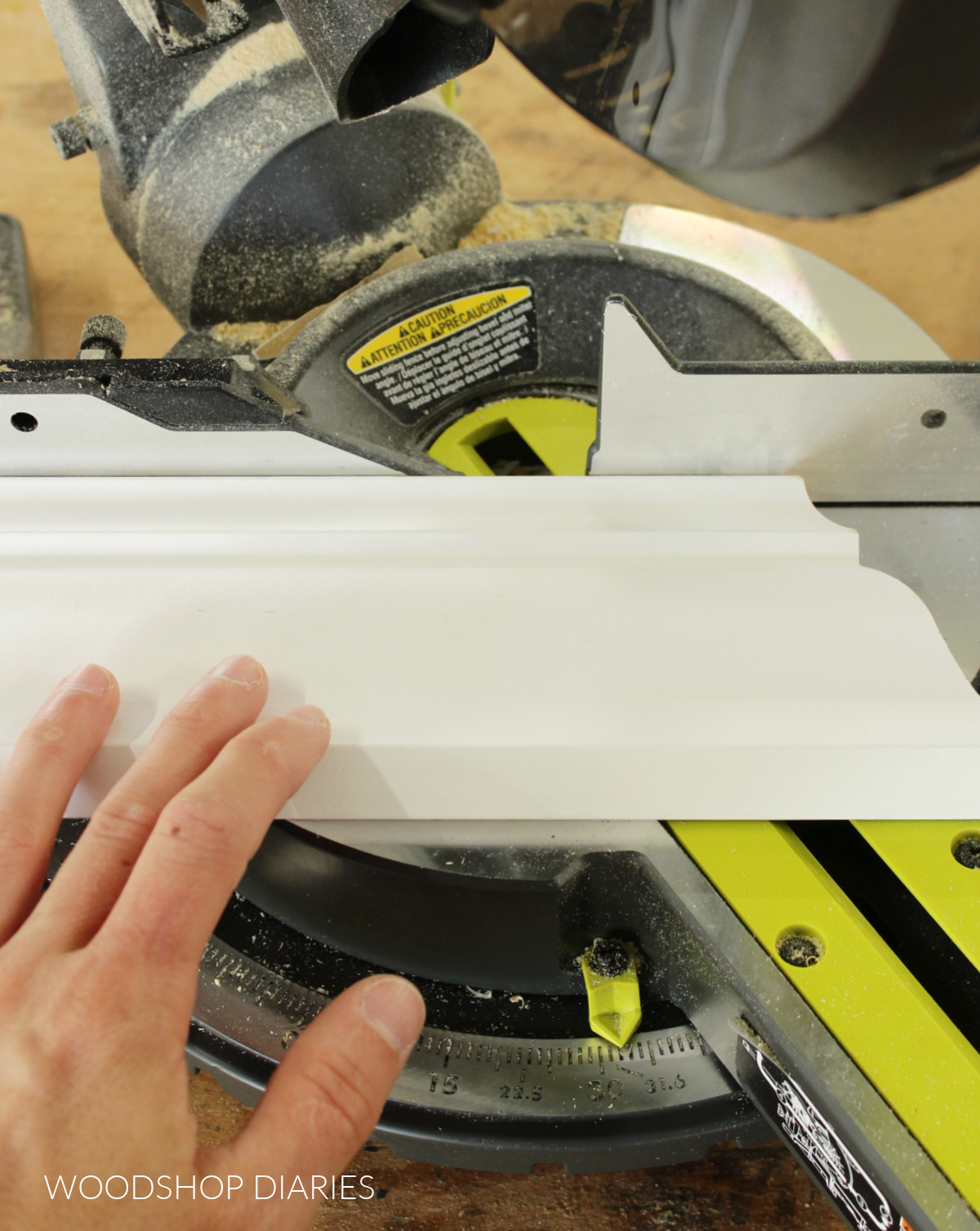 How To Cut Crown Molding Laying Flat