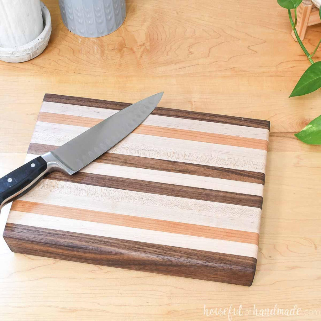 DIY Wooden Cutting or Charcuterie Board