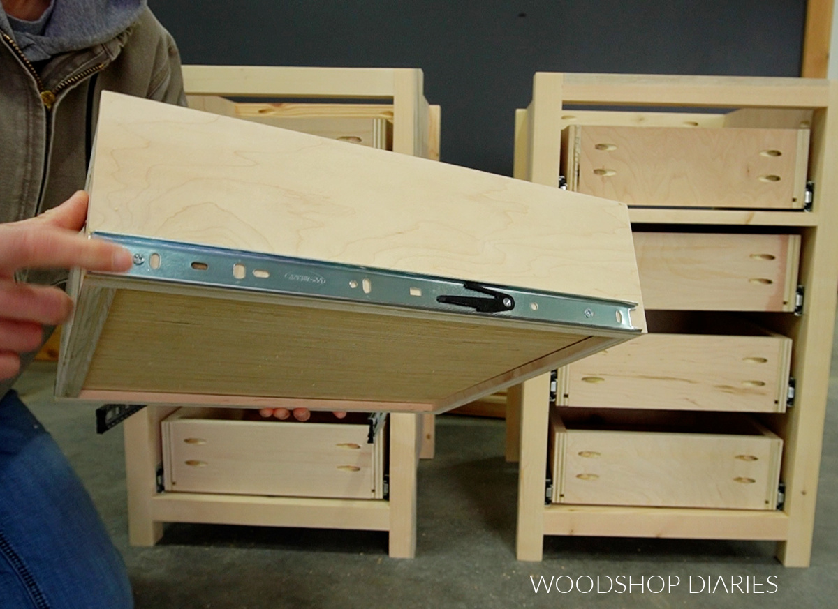 How to Install Drawers with Side Mount Drawer Slides