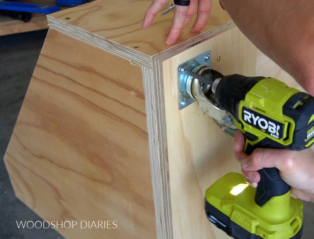 How to Build a Scrap Wood Storage Cart | WITH PLANS!