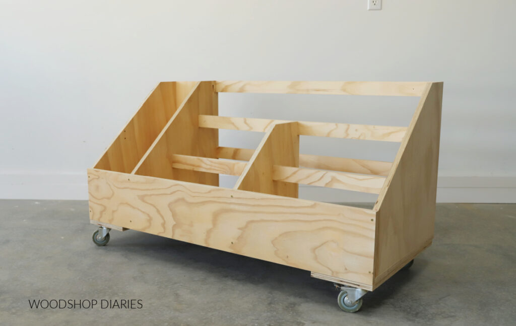How to Build a Scrap Wood Storage Cart WITH PLANS!