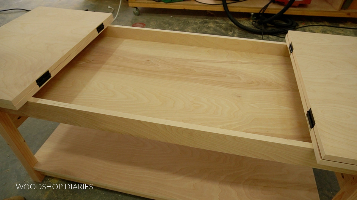 How to Build a Puzzle Coffee Table --with Build in Board Games